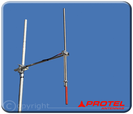 Omni-Directional Dipole Rod FM Radio Aerial Antenna inc Bracket 