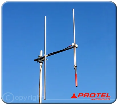 Systems FM 1000W 87-108MHz Antenna Directional Yagi Directive 2 Elements Protel